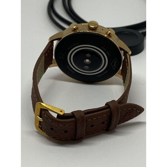 Fossil Gen 4 Authentic Digital Dial Smart Watch Custom Band FTW6015 QT455 - Picture 10 of 12